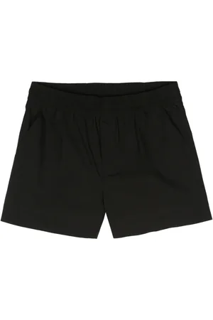 P.A.R.O.S.H. Pressed-crease poplin shorts