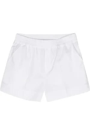 P.A.R.O.S.H. Pressed-crease poplin shorts