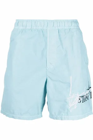 Stone Island Logo-print swim shorts