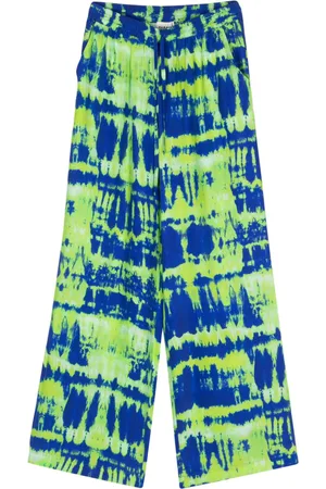 P.A.R.O.S.H. Savage abstract-print palazzo pants