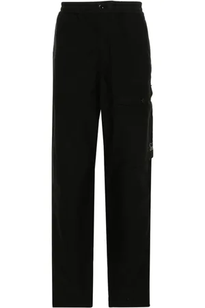 C.P. Company Logo-embroidered cargo trousers