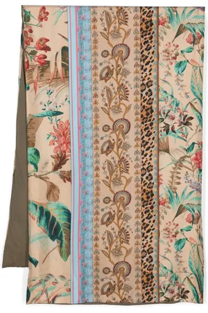 PIERRE-LOUIS MASCIA Aloesta mix-print silk scarf