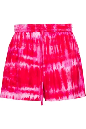 P.A.R.O.S.H. Tie-dye silk shorts