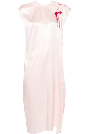 Simone Rocha Bow-detail satin dress