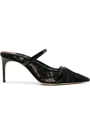 MALONE SOULIERS 70mm Maureen lace mules