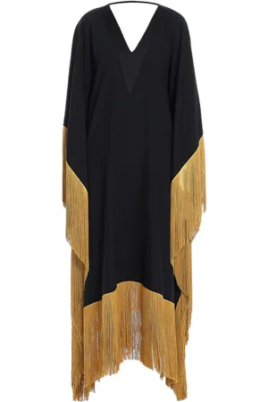 ‎Taller Marmo‎ Very Ross fringed kaftan dress