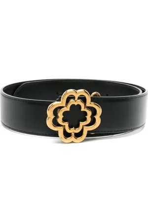 Maje Clover leather belt