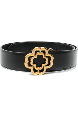 Maje Clover leather belt