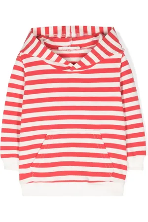 Zhoe & Tobiah Striped hooded sweatshirt