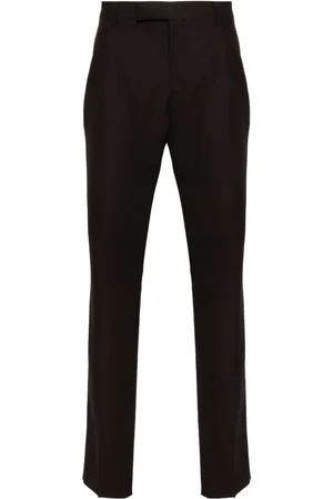 LARDINI Pleat-detail tailored trousers