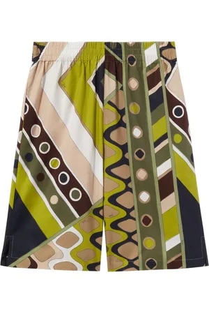 Puccini Vivara-print cotton shorts