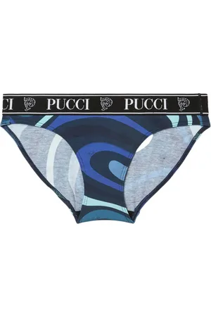 Puccini Logo-print cotton briefs (set of three)