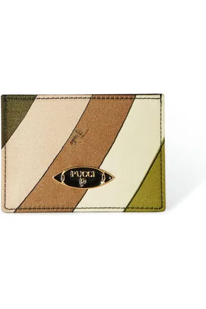 Puccini Iride-print card holder