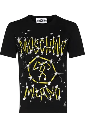 Moschino Galaxy-logo crew-neck T-shirt