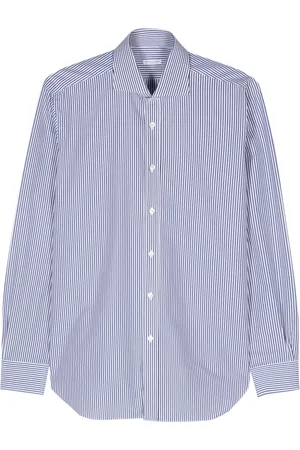 BARBA Striped cotton shirt