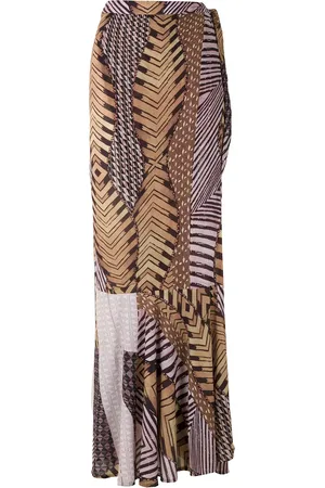 AMIR SLAMA Caminhos wrap skirt