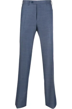 CANALI Mid-rise straight-leg trousers