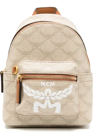 MCM Small Stark Lauretos monogram backpack