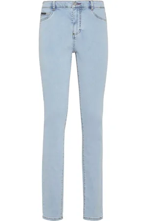 Philipp Plein Logo-plaque skinny-cut jeans