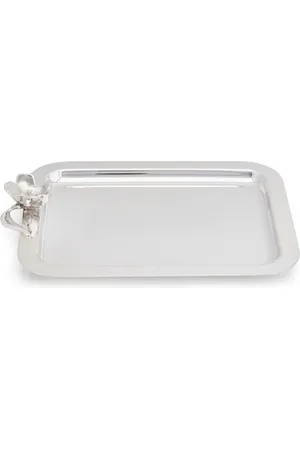 Christofle Anemone rectangle-shape tray