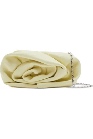Burberry Rose Chain leather clutch bag