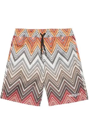 Missoni Zigzag-print swim shorts