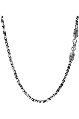 John Varvatos Wolf chain sterling- necklace