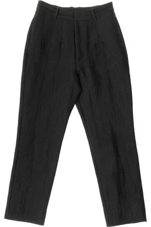 UMA WANG Slim-fit linen trousers