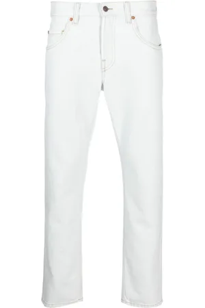 Gucci Mid-rise tapered-leg jeans