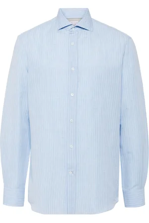 Brunello Cucinelli Striped button-up shirt