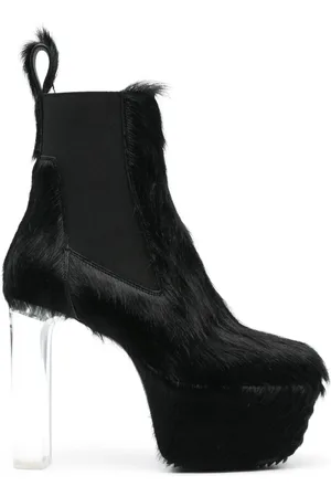 Rick Owens Lido Minimal Grill Beatle 130mm boots