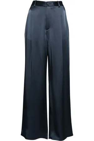 LAPOINTE Tailored satin trousers
