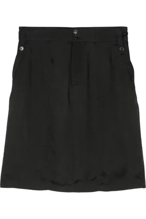 Saint Laurent Twill-weave mini skirt
