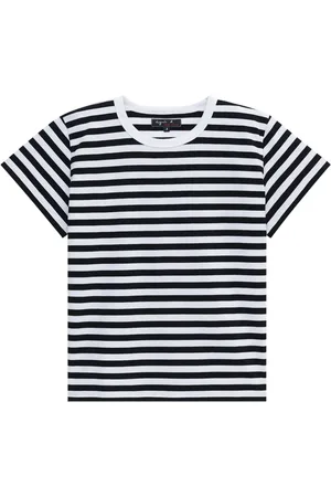 AGNÈS B. Striped cotton T-shirt