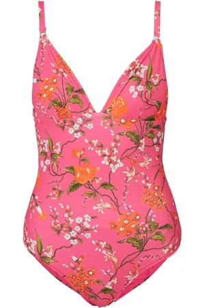 Erdem Floral-print swimsuit