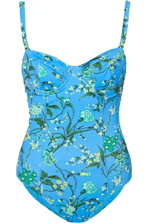 Erdem Floral-print swimsuit