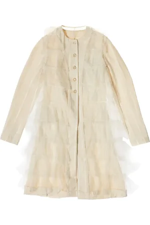 UMA WANG Layered single-breasted coat