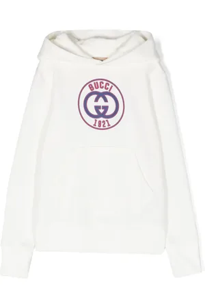 Gucci Interlocking G-print cotton hoodie