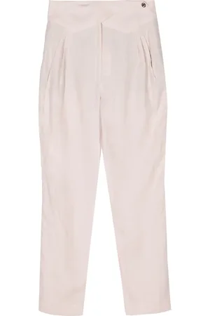 Blaz Tapered-leg linen trousers