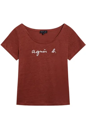 AGNÈS B. Brando linen T-shirt