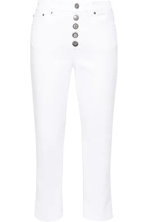 Dondup Mid-rise cropped jeans