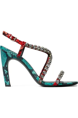 Tory Burch 100mm crystal-embellished sandals