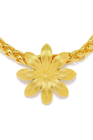 Destree Elizabeth floral-detail necklace