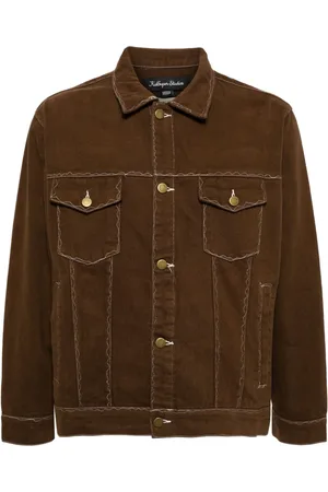 KIDSUPER STUDIOS Messy Stitched denim jacket