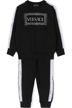 VERSACE Logo-print tracksuit set