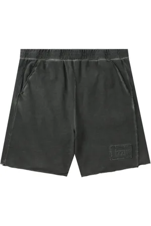 Izzue Cold-dye cotton shorts