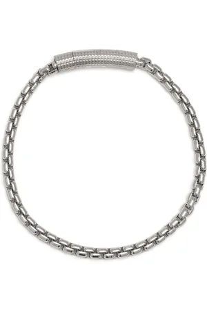 Tateossian Giza box-chain bracelet