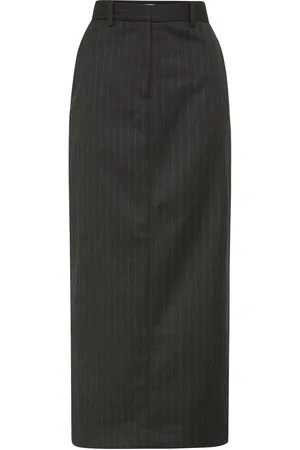 Rebecca Vallance Gilles pinstripe pencil midi skirt
