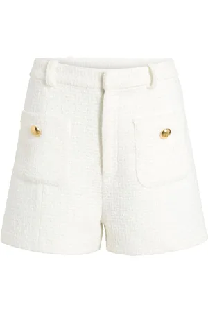 Cinq A Sept Auden tweed mini shorts