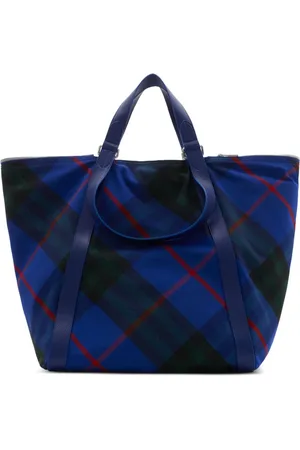 Burberry Festival checked tote bag